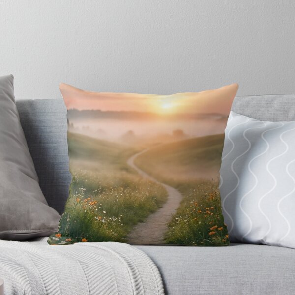 Item preview, "Beautiful Sunset Countryside Path", "Peaceful Morning Nature Landscape" বা "Serene Path Through Wildflowers". designed and sold by mdsakibhossain.