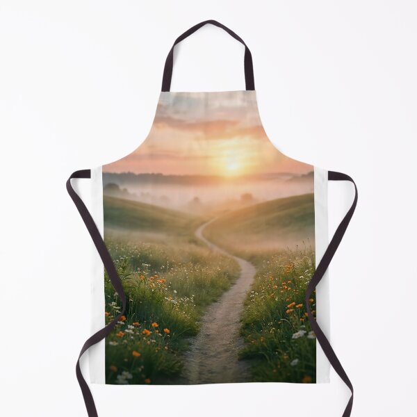 Item preview, "Beautiful Sunset Countryside Path", "Peaceful Morning Nature Landscape" বা "Serene Path Through Wildflowers". designed and sold by mdsakibhossain.
