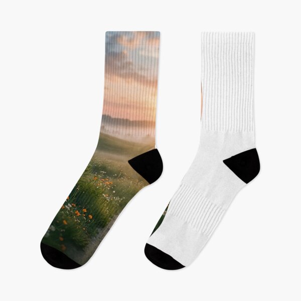 Item preview, "Beautiful Sunset Countryside Path", "Peaceful Morning Nature Landscape" বা "Serene Path Through Wildflowers". designed and sold by mdsakibhossain.