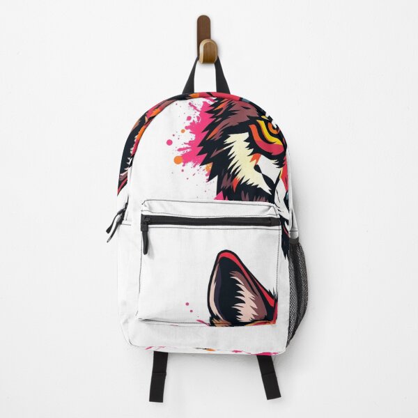 Item preview, Wolf Graffiti Street Art - Modern Graphic Art Stic designed and sold by QuirkThreadsCo.