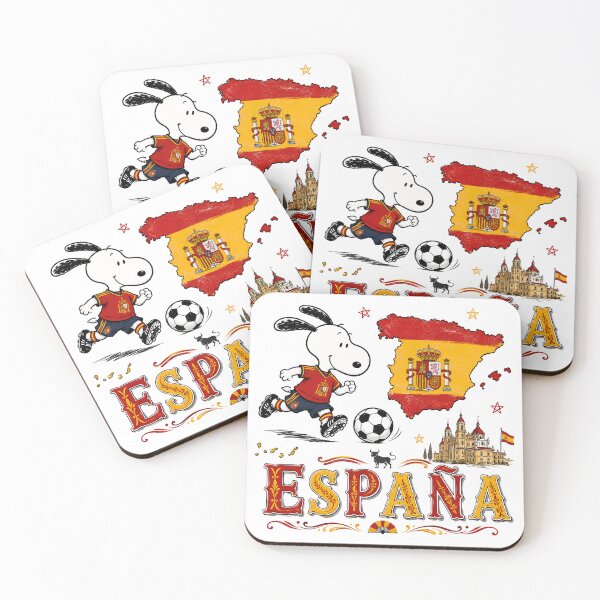 Item preview, Snoopy Spain Team World Cup 2026 designed and sold by Har-vee.