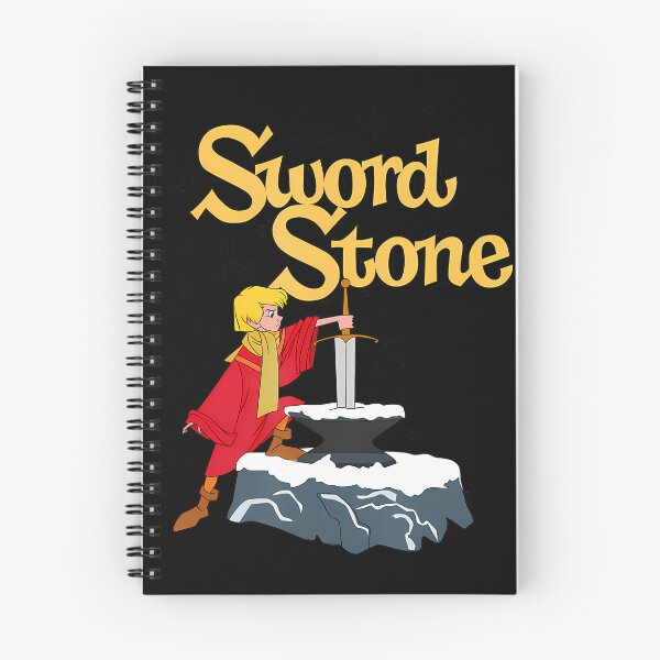 Item preview, Animated Blond Boy Pulling A Silver Sword Out From An Anvil Encased designed and sold by GMH7.