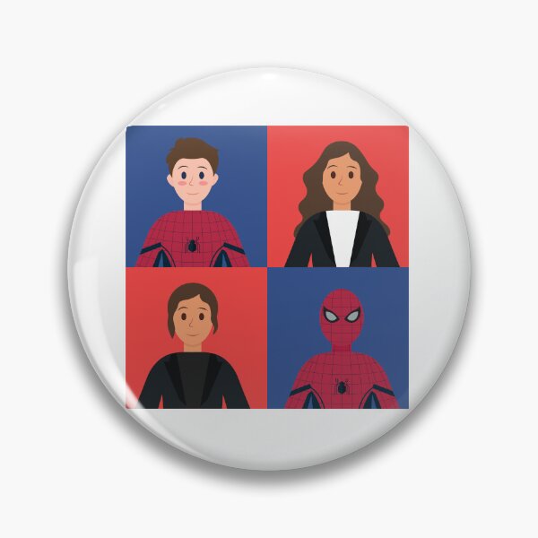 Item preview, Minimalist Web Hero & Best Friend Portrait | Comic Inspired Vector Art | Flat Character Collection | spiderman designed and sold by amareshdas008.