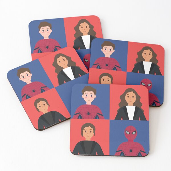 Item preview, Minimalist Web Hero & Best Friend Portrait | Comic Inspired Vector Art | Flat Character Collection | spiderman designed and sold by amareshdas008.