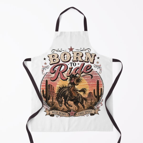 Item preview, Born to ride in the wild west designed and sold by Side Quest Co..