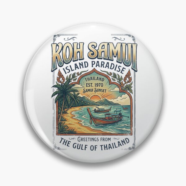 Item preview, Koh Samui Thailand island Beach Tropical Thai Paradise designed and sold by Yellowriversss.
