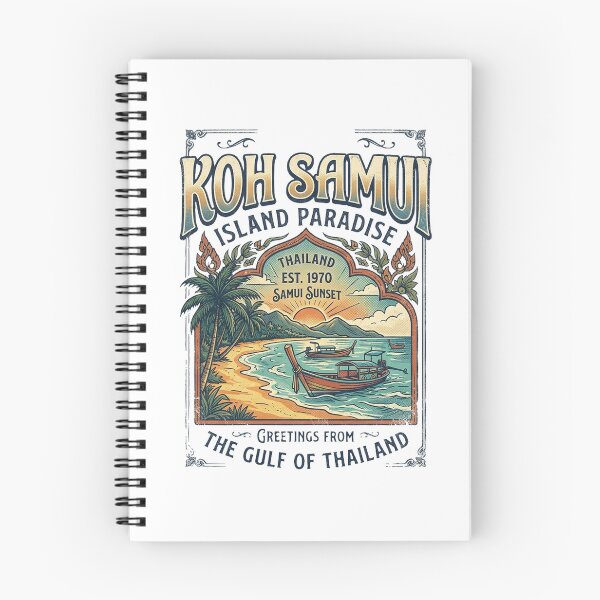 Item preview, Koh Samui Thailand island Beach Tropical Thai Paradise designed and sold by Yellowriversss.