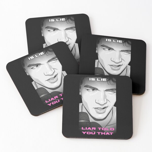 Item preview, Is Lie. Liar told you that: Heated Rivalry Inspired Quote Graphic – Ilya Rozanov Funny Fan Art designed and sold by WolfBirdDesigns.