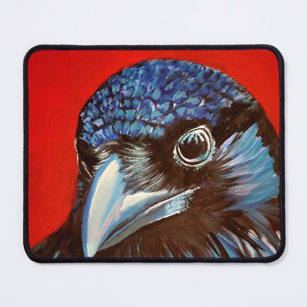 Item preview, Raven on Red background designed and sold by LaceysDraws.