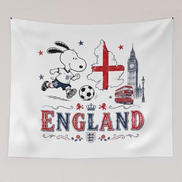 Item preview, Snoopy England Team World Cup 2026 designed and sold by Har-vee.