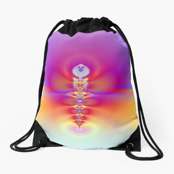 Lemon Drop Drawstring Bag