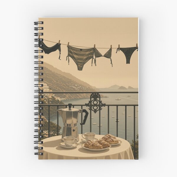 Item preview, Amalfi Coast Balcony designed and sold by rodgerdonnelly.