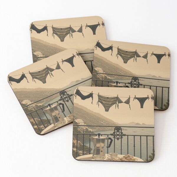 Item preview, Amalfi Coast Balcony designed and sold by rodgerdonnelly.