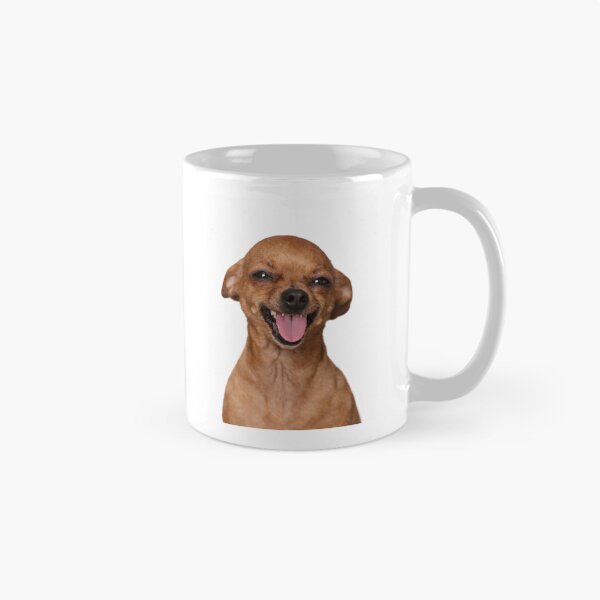 Item preview, Funny Smiling Chihuahua Sticker | Chaos Dog Meme designed and sold by Daniri - Shop.