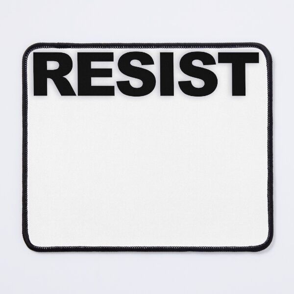 Item preview, RESIST — Black Minimal Bold Type Statement designed and sold by WORDPAUSE.