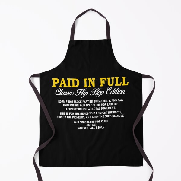 Item preview, Paid In Full Inspired Quote | Classic Hip Hop Streetwear | Vintage Urban Design designed and sold by Streetwear701.