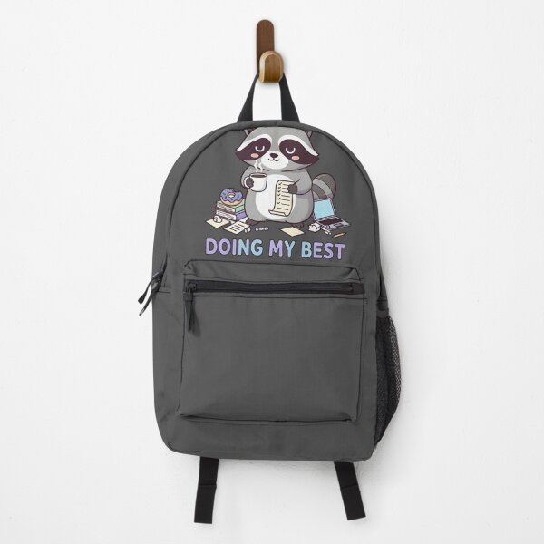 Item preview, Doing My Best Raccoon Shirt – Funny Trash Panda Anxiety Meme T-Shirt & Sticker designed and sold by ZyxDes.