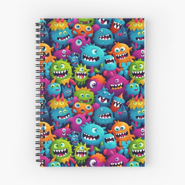 Item preview, Cute Cartoon Monster Pattern Design designed and sold by ArtDzignsZA.
