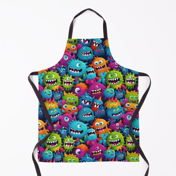 Item preview, Cute Cartoon Monster Pattern Design designed and sold by ArtDzignsZA.