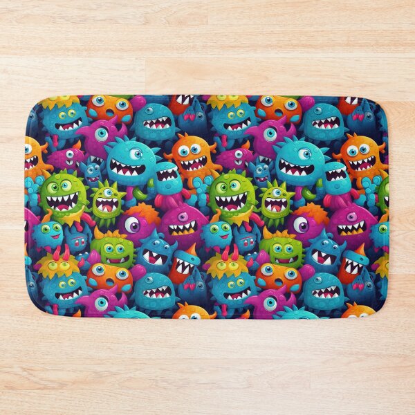 Item preview, Cute Cartoon Monster Pattern Design designed and sold by ArtDzignsZA.