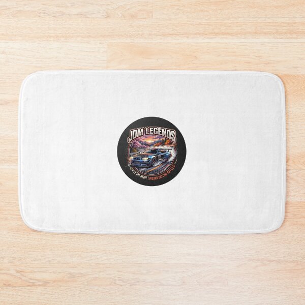 Item preview, JDM Legends Nissan Skyline R34 GT-R Circular Retro Car Sticker designed and sold by MottotoTech.