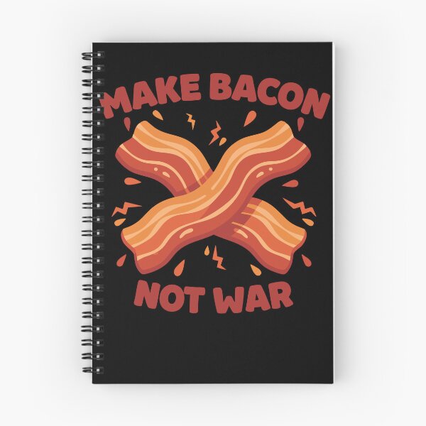 Item preview, Breakfast Funny Make Bacon Not War Brunch Food designed and sold by LuminOrb.