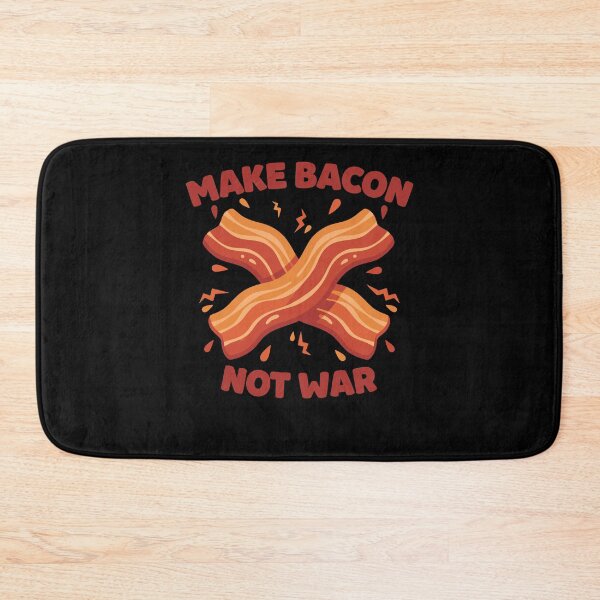 Item preview, Breakfast Funny Make Bacon Not War Brunch Food designed and sold by LuminOrb.