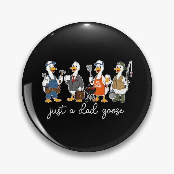 Item preview, Just A Dad Goose designed and sold by Home-Crea-Abode.