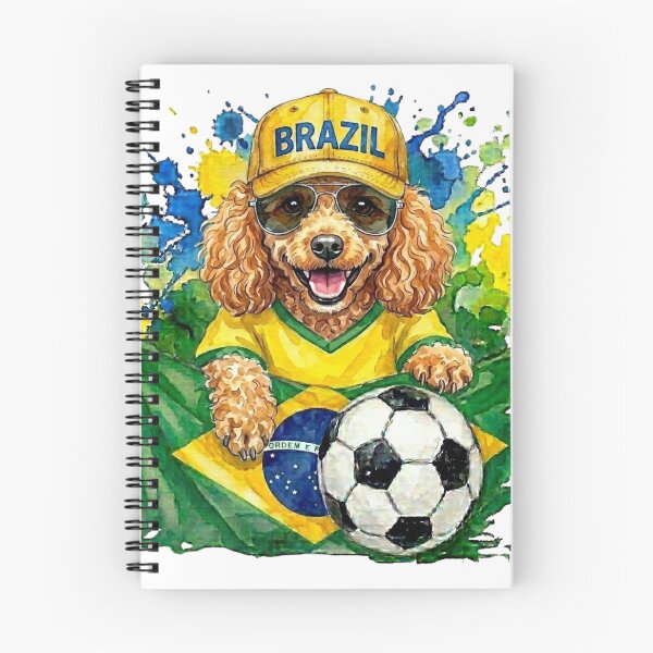 Item preview, Poodle World Cup Brazil Suppawter designed and sold by The Suppawters.