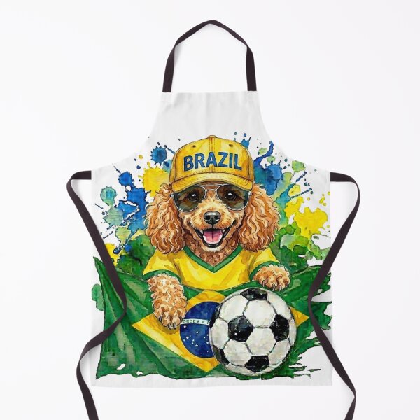 Item preview, Poodle World Cup Brazil Suppawter designed and sold by The Suppawters.