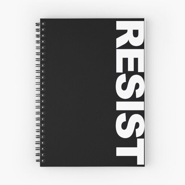 Item preview, RESIST — White Minimal Bold Type Statement designed and sold by WORDPAUSE.