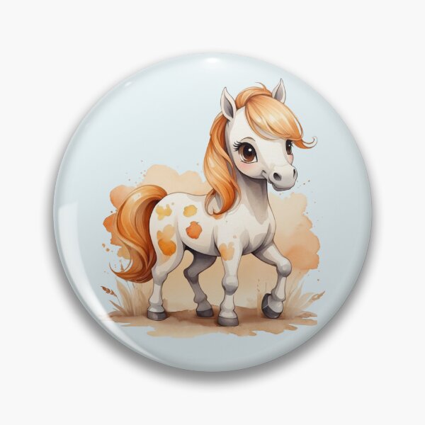 Item preview, Copy of Cute Kawaii Pony with Red Mane. designed and sold by NewtBoo.