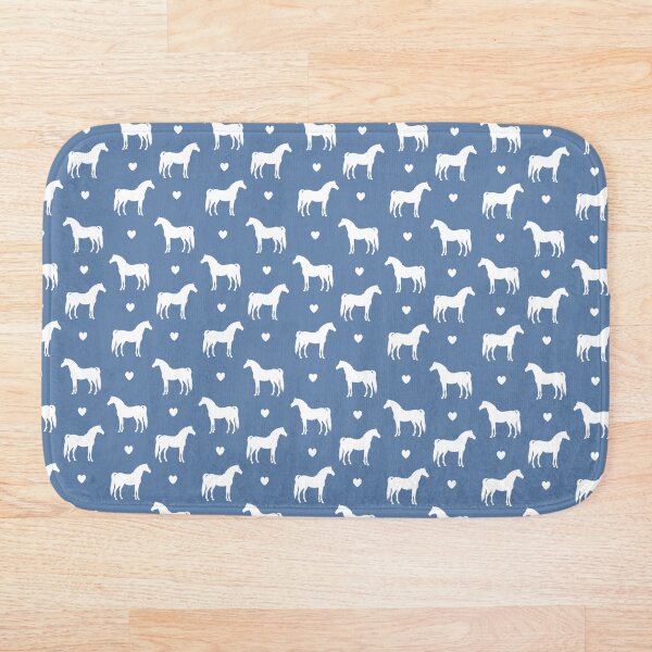Item preview, Horse Silhouette Heart Pattern Design designed and sold by Canvas-Whispers.