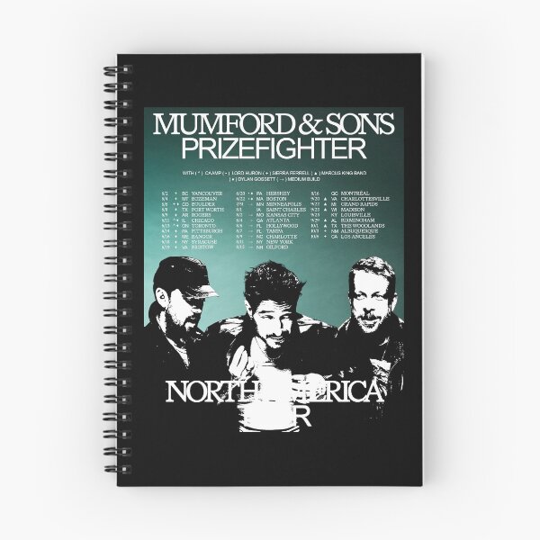 Item preview, Mumford & Sons Prizefighter North America Tour 2026 designed and sold by chibichibii.