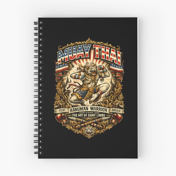 Item preview, Hanuman Muay Thai Warrior Art of Eight Limbs Vintage designed and sold by Yellowriversss.
