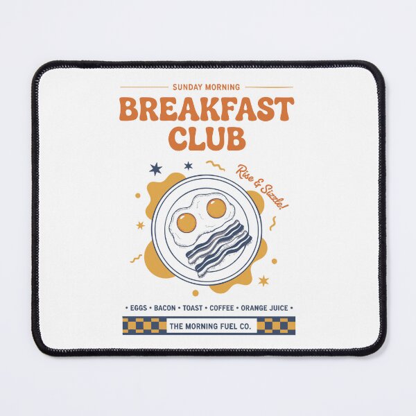 Item preview, Breakfast Club Funny Brunch Coffee Bacon Food designed and sold by LuminOrb.