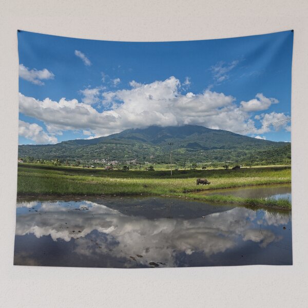 Item preview, Rural and volcanic landscape of Sumatra designed and sold by franck380.