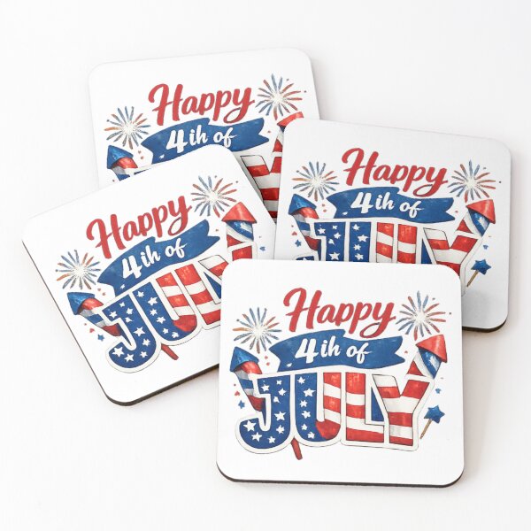 Item preview, Happy 4th of July! designed and sold by fadeinkstudio.