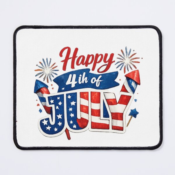 Item preview, Happy 4th of July! designed and sold by fadeinkstudio.