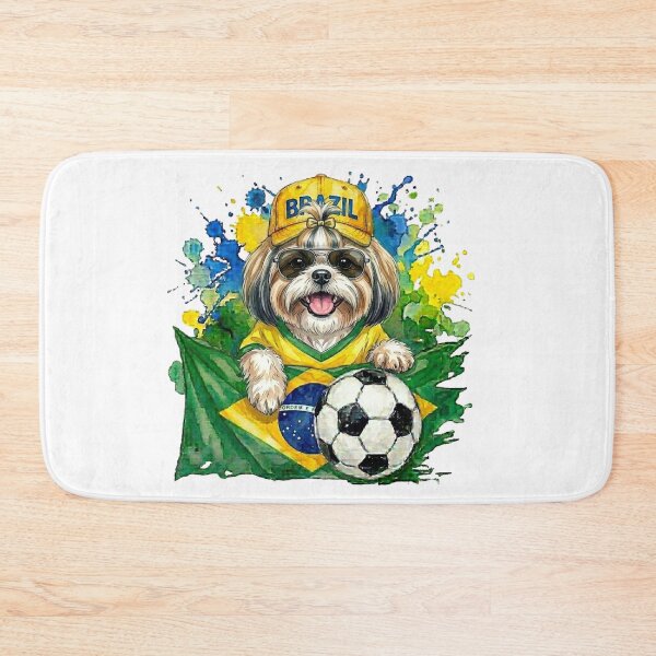 Item preview, Shih Tzu World Cup Brazil Suppawter designed and sold by The Suppawters.