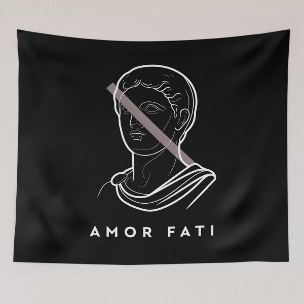 Item preview, Amor Fati - Minimalist Stoic Philosophy Streetwear Design designed and sold by Design_Your_Day.