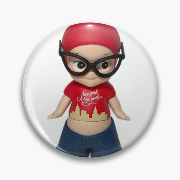 Artikelvorschau, Sonny Angel Apple mit Brille New York Serie entworfen und verkauft von Daniri - Shop.