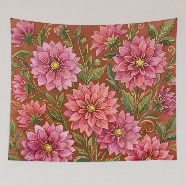Item preview, Dahlia Flower  designed and sold by GraphicsClub.