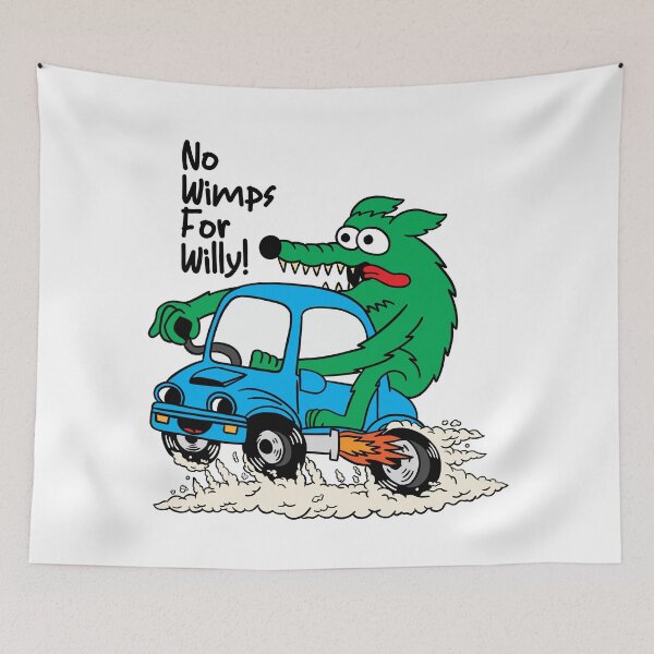 Item preview, No Wimps For Willy! designed and sold by RetroChunky®.