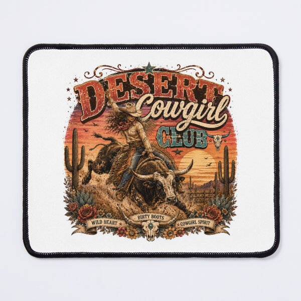 Item preview, Desert cowgirl rodeo spirit designed and sold by Side Quest Co..