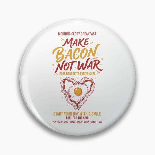 Item preview, Breakfast Funny Brunch Coffee Bacon Pancake Food designed and sold by LuminOrb.