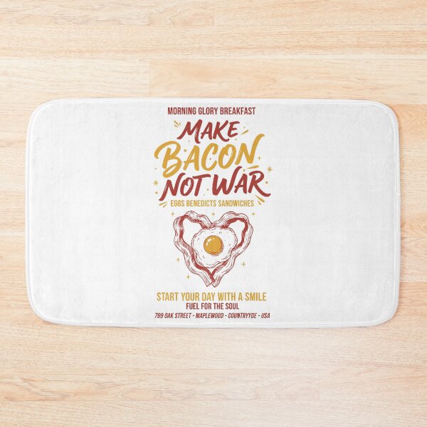 Item preview, Breakfast Funny Brunch Coffee Bacon Pancake Food designed and sold by LuminOrb.