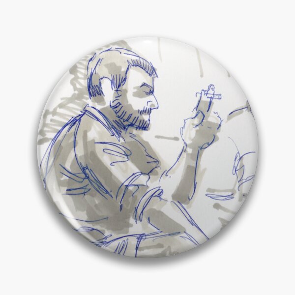 Item preview, Two Men Having Coffee Drawing designed and sold by MikeJory.