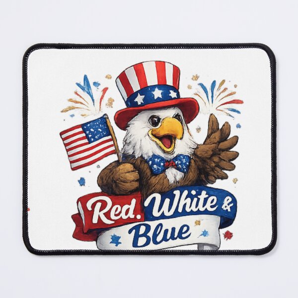 Item preview, Red White and Blue USA designed and sold by fadeinkstudio.