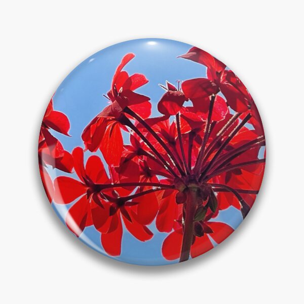Item preview, Red Geraniums  designed and sold by ZoeCalvert.